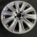 18" MERCEDES S-CLASS 14 222 Type; S550, 18x8 Original OEM Wheel Rim - Side Profile