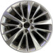 18" INFINITI Q50 18-24 18x7.5 Original OEM Wheel Rim - Front View