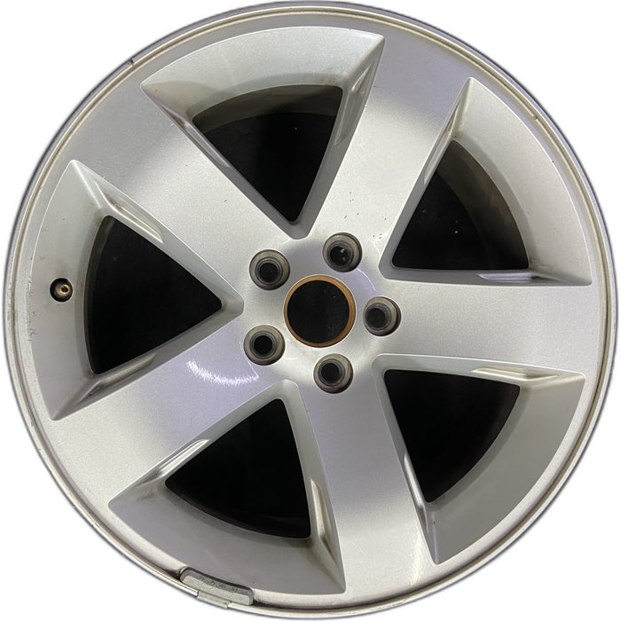 18" CHARGER 06 18x7.5, 5 spoke, w/o indented spokes Original OEM Wheel Rim - Front View