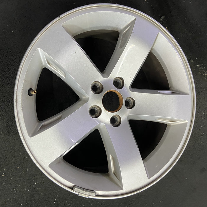 18" CHARGER 06 18x7.5, 5 spoke, w/o indented spokes Original OEM Wheel Rim - Side Profile