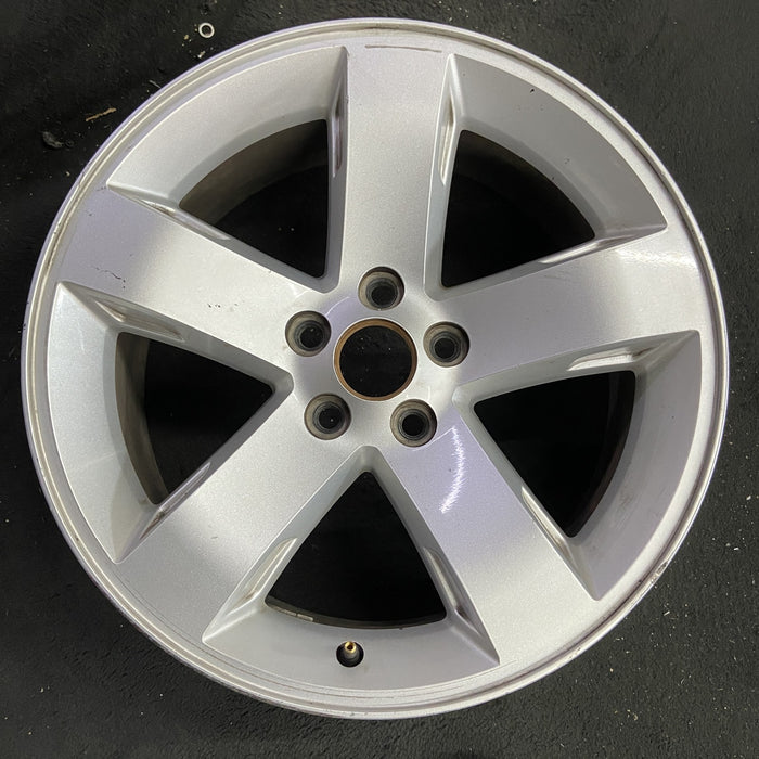 18" CHARGER 06 18x7.5, 5 spoke, w/o indented spokes Original OEM Wheel Rim - Angle View