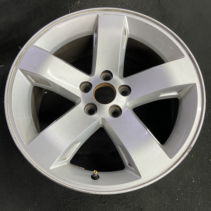 18" CHARGER 06 18x7.5, 5 spoke, w/o indented spokes Original OEM Wheel Rim - Side Profile