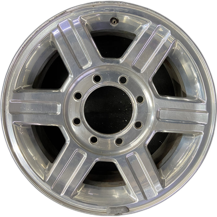 17" DODGE 2500 PICKUP 10-13 17x8, aluminum, 6 spoke, groove in spokes Original OEM Wheel Rim