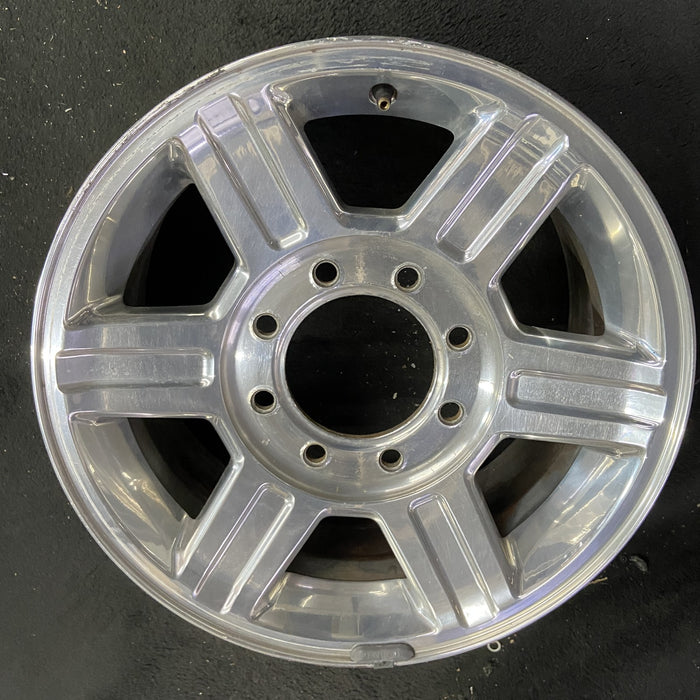 17" DODGE 2500 PICKUP 10-13 17x8, aluminum, 6 spoke, groove in spokes Original OEM Wheel Rim