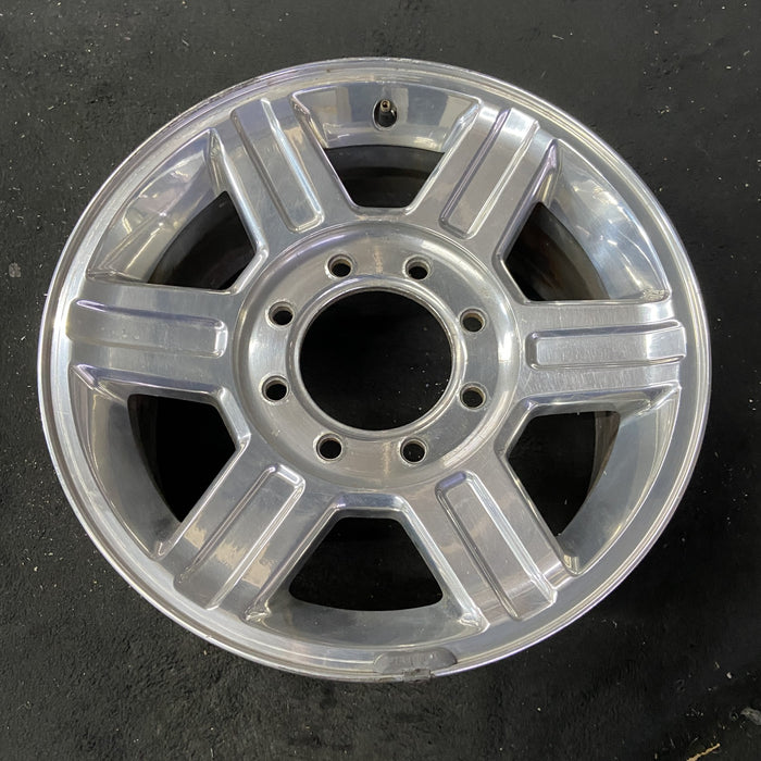 17" DODGE 2500 PICKUP 10-13 17x8, aluminum, 6 spoke, groove in spokes Original OEM Wheel Rim