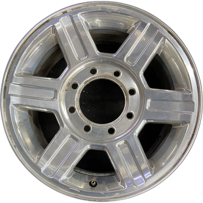 17" DODGE 2500 PICKUP 10-13 17x8, aluminum, 6 spoke, groove in spokes Original OEM Wheel Rim