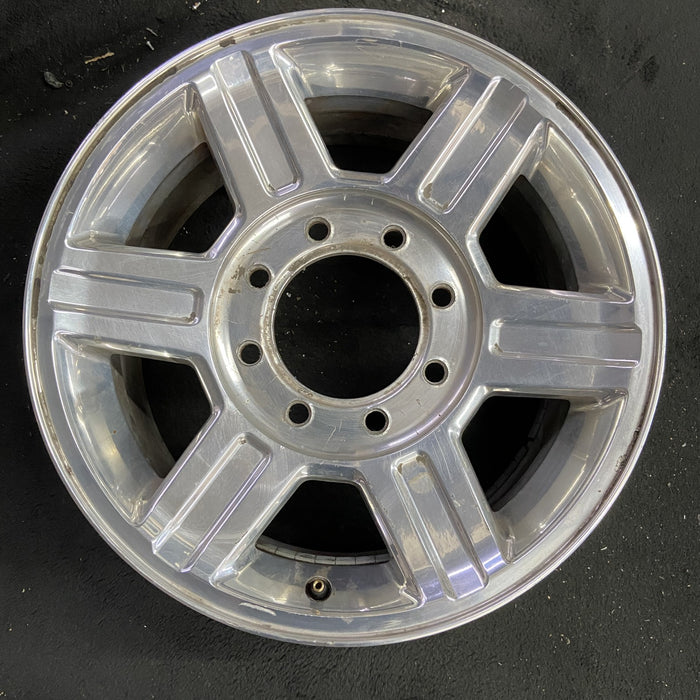 17" DODGE 2500 PICKUP 10-13 17x8, aluminum, 6 spoke, groove in spokes Original OEM Wheel Rim