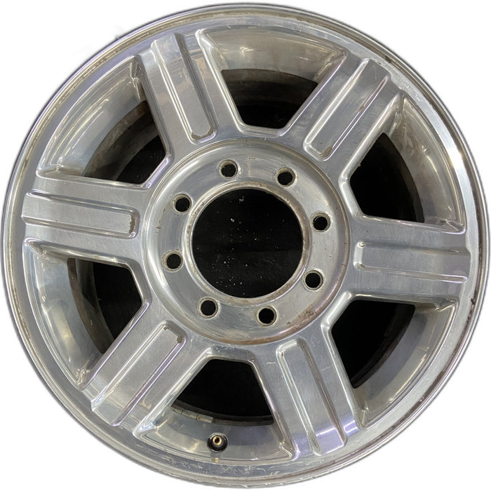 17" DODGE 2500 PICKUP 10-13 17x8, aluminum, 6 spoke, groove in spokes Original OEM Wheel Rim