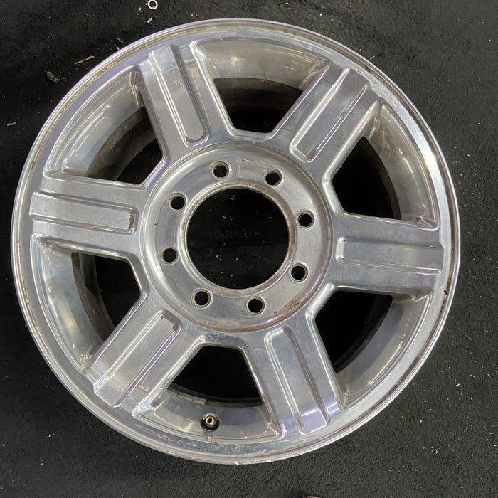 17" DODGE 2500 PICKUP 10-13 17x8, aluminum, 6 spoke, groove in spokes Original OEM Wheel Rim