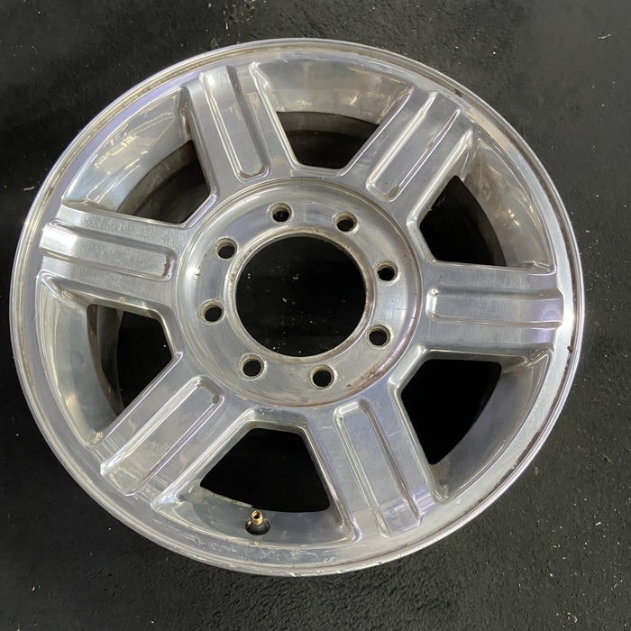 17" DODGE 2500 PICKUP 10-13 17x8, aluminum, 6 spoke, groove in spokes Original OEM Wheel Rim