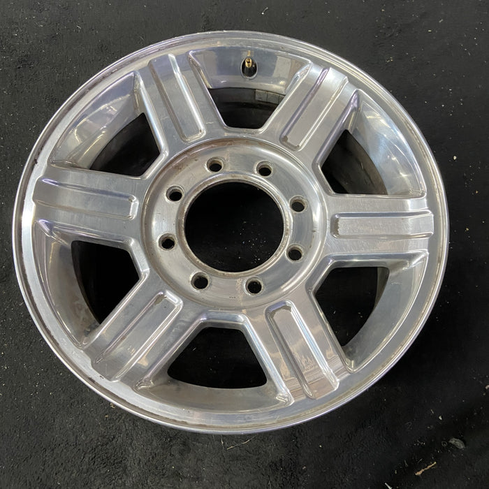 17" DODGE 2500 PICKUP 10-13 17x8, aluminum, 6 spoke, groove in spokes Original OEM Wheel Rim