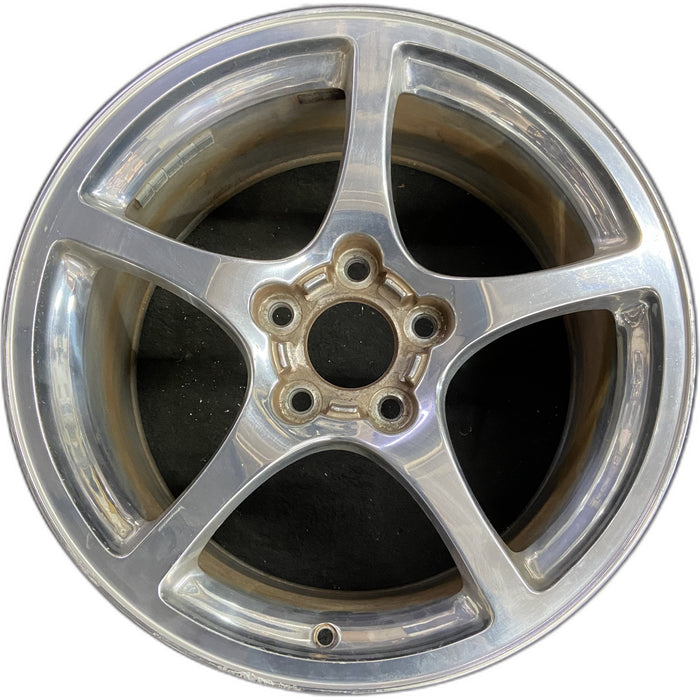 18" CORVETTE 00-04 18x9.5 , aluminum, , high polished Original OEM Wheel Rim