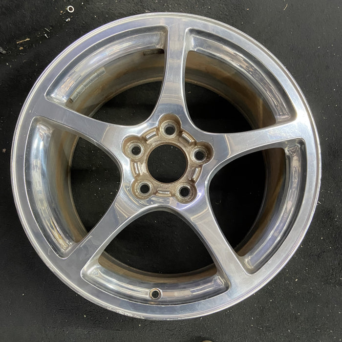18" CORVETTE 00-04 18x9.5 , aluminum, , high polished Original OEM Wheel Rim