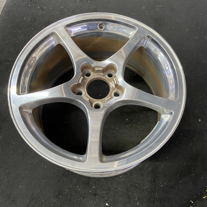 18" CORVETTE 00-04 18x9.5 , aluminum, , high polished Original OEM Wheel Rim