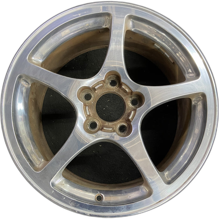 17" CORVETTE 00-04 17x8.5 , aluminum, , high polished Original OEM Wheel Rim