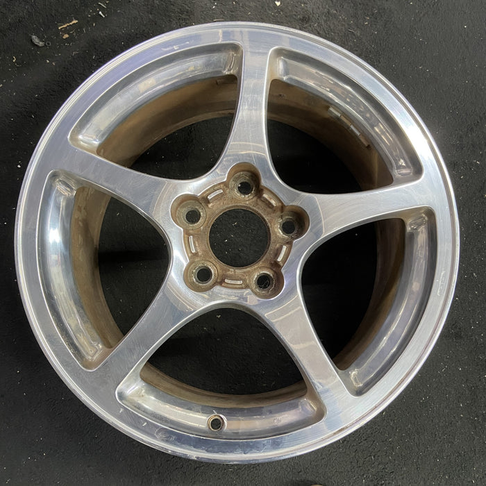 17" CORVETTE 00-04 17x8.5 , aluminum, , high polished Original OEM Wheel Rim