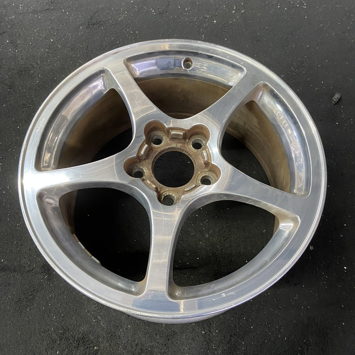 17" CORVETTE 00-04 17x8.5 , aluminum, , high polished Original OEM Wheel Rim