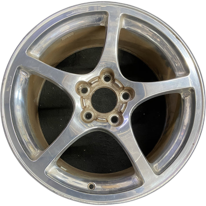 18" CORVETTE 00-04 18x9.5 , aluminum, , high polished Original OEM Wheel Rim