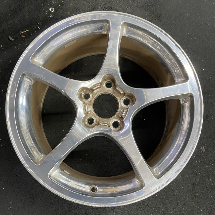 18" CORVETTE 00-04 18x9.5 , aluminum, , high polished Original OEM Wheel Rim