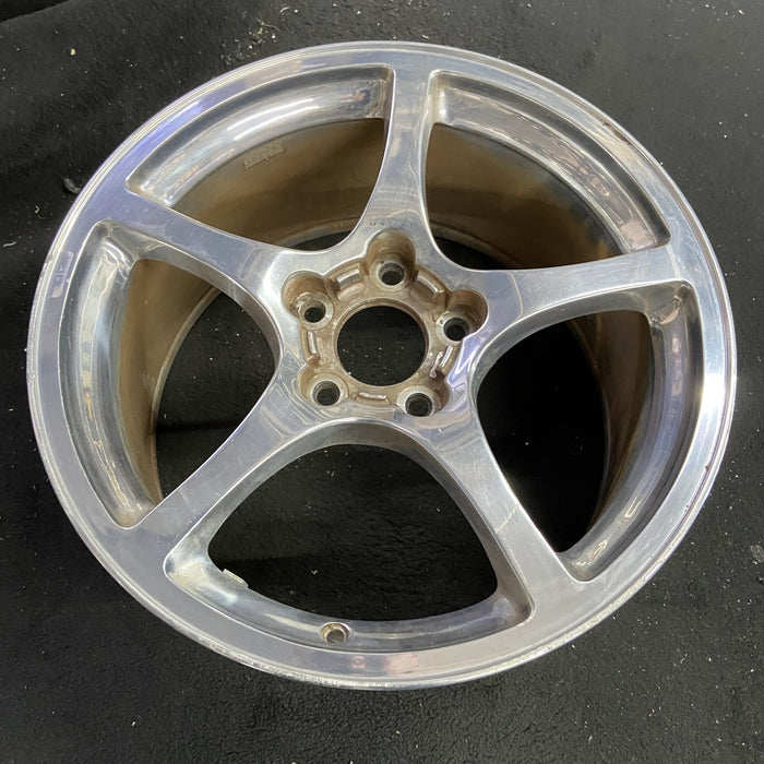 18" CORVETTE 00-04 18x9.5 , aluminum, , high polished Original OEM Wheel Rim