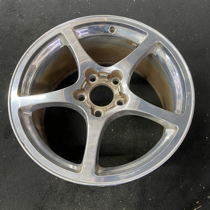 18" CORVETTE 00-04 18x9.5 , aluminum, , high polished Original OEM Wheel Rim