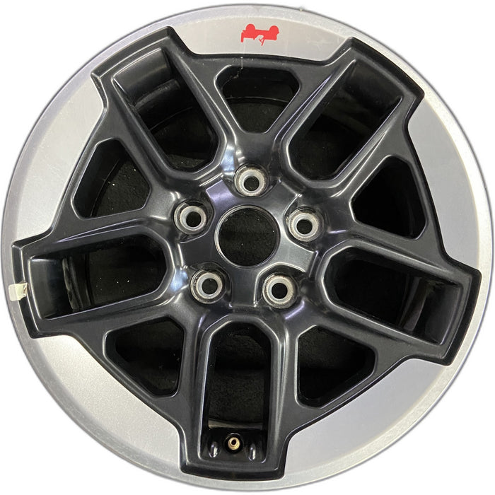 17" WRANGLER 18 VIN X , 17x7.5, , aluminum, U spoke Original OEM Wheel Rim