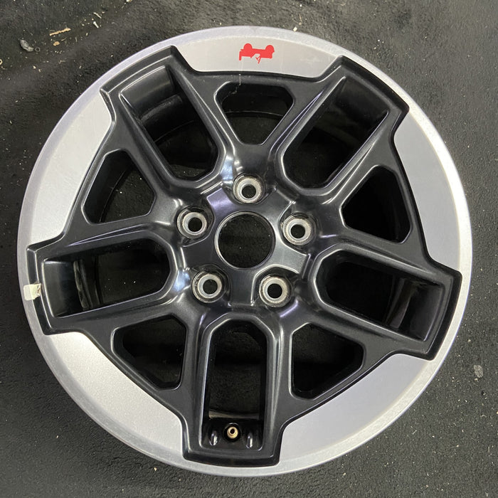 17" WRANGLER 18 VIN X , 17x7.5, , aluminum, U spoke Original OEM Wheel Rim