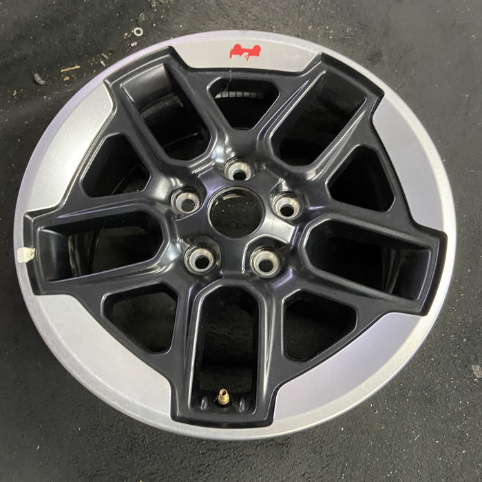 17" WRANGLER 18 VIN X , 17x7.5, , aluminum, U spoke Original OEM Wheel Rim