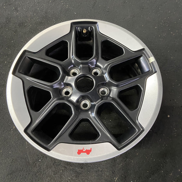 17" WRANGLER 18 VIN X , 17x7.5, , aluminum, U spoke Original OEM Wheel Rim