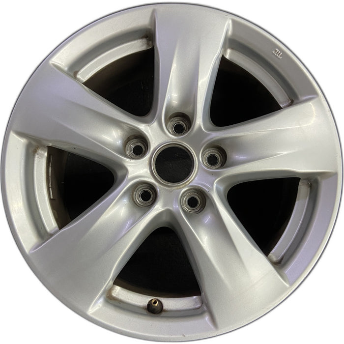 16" QUEST 11-17 16x7 Original OEM Wheel Rim - Front View