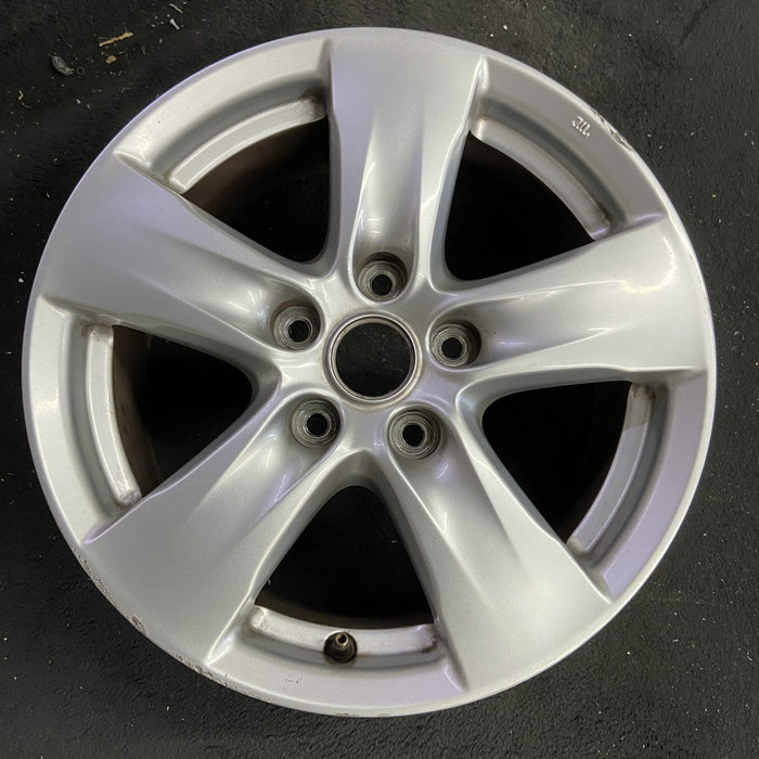 16" QUEST 11-17 16x7 Original OEM Wheel Rim - Angle View