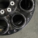20" FORD F250SD PICKUP 23-25 20x8, , solid spoke, black, circle spoke Original - Back View