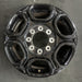 18" FORD F250SD PICKUP 23-25 18x8 aluminum 6 spoke black Original OEM Wheel Rim - Front View