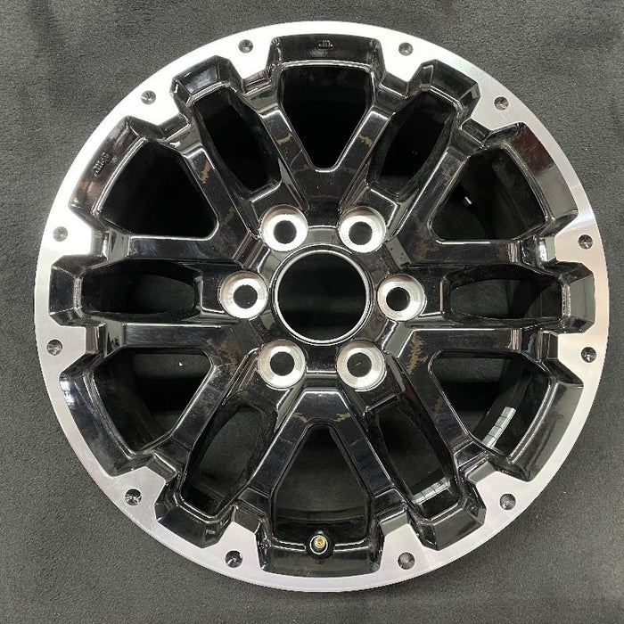 18" SEQUOIA 23-24 18x7.5, 6 double spoke, black Original OEM Wheel Rim - Front View