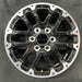 18" SEQUOIA 23-24 18x7.5, 6 double spoke, black Original OEM Wheel Rim - Front View