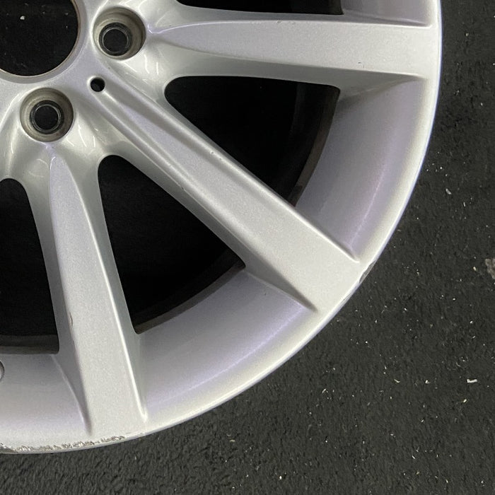 18" BMW 528i 11-16 18x8 alloy 10 spoke frt rear alternating spoke silver Original OEM Wheel Rim