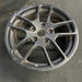 18" PORSCHE BOXSTER 17-25 18x8, , triangle spoke Original OEM Wheel Rim - Side Profile