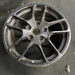 18" PORSCHE BOXSTER 17-25 18x8, , triangle spoke Original OEM Wheel Rim - Side Profile