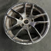 18" PORSCHE BOXSTER 17-25 18x9.5, , triangle spoke Original OEM Wheel Rim - Side Profile