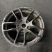 18" PORSCHE BOXSTER 17-25 18x9.5, , triangle spoke Original OEM Wheel Rim - Close-Up Detail