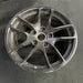 18" PORSCHE BOXSTER 17-25 18x9.5, , triangle spoke Original OEM Wheel Rim - Side Profile