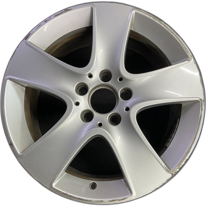 17" MERCEDES CLA-CLASS 15-16 117 Type, CLA250, 17x7.5 Original OEM Wheel Rim - Front View
