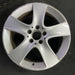 17" MERCEDES CLA-CLASS 15-16 117 Type, CLA250, 17x7.5 Original OEM Wheel Rim - Angle View