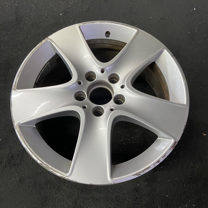17" MERCEDES CLA-CLASS 15-16 117 Type, CLA250, 17x7.5 Original OEM Wheel Rim - Close-Up Detail