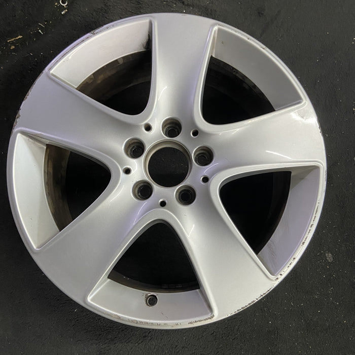 17" MERCEDES CLA-CLASS 15-16 117 Type, CLA250, 17x7.5 Original OEM Wheel Rim - Angle View