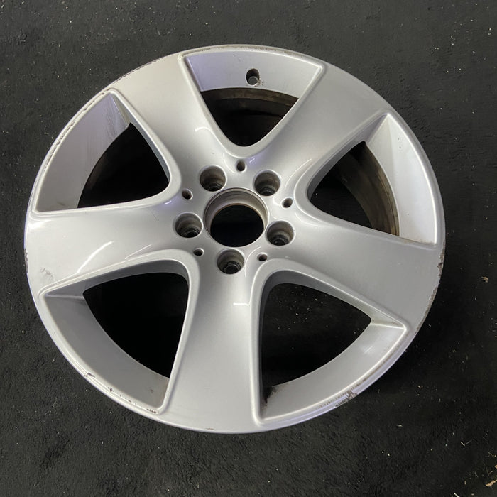 17" MERCEDES CLA-CLASS 15-16 117 Type, CLA250, 17x7.5 Original OEM Wheel Rim - Close-Up Detail