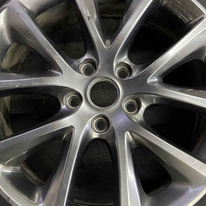 20" DURANGO 14-15 20x8 5 spoke V spoke Original OEM Wheel Rim - Angle View