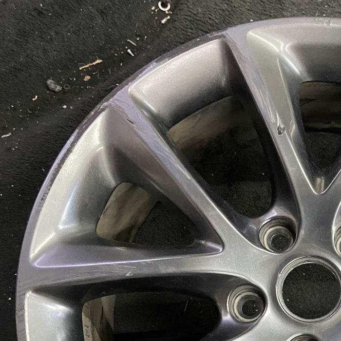 20" DURANGO 14-15 20x8 5 spoke V spoke Original OEM Wheel Rim - Side Profile