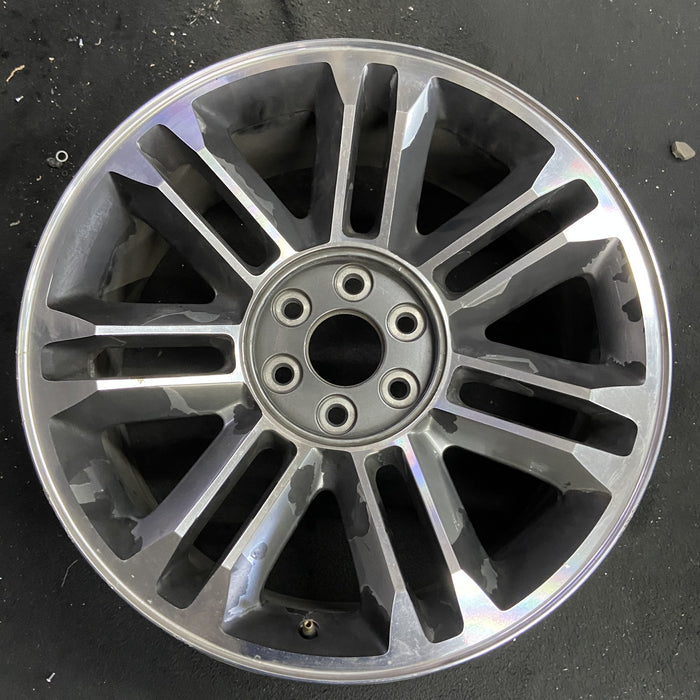 22" ESCALADE 12-14 22x9, 14 spoke, opt Q7L Original OEM Wheel Rim - Angle View