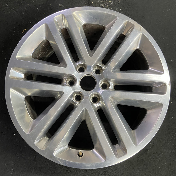 22" EXPEDITION 15-17 22x8.5 Original OEM Wheel Rim - Angle View